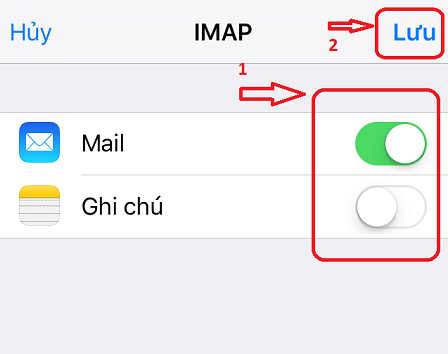 cấu hình mail server