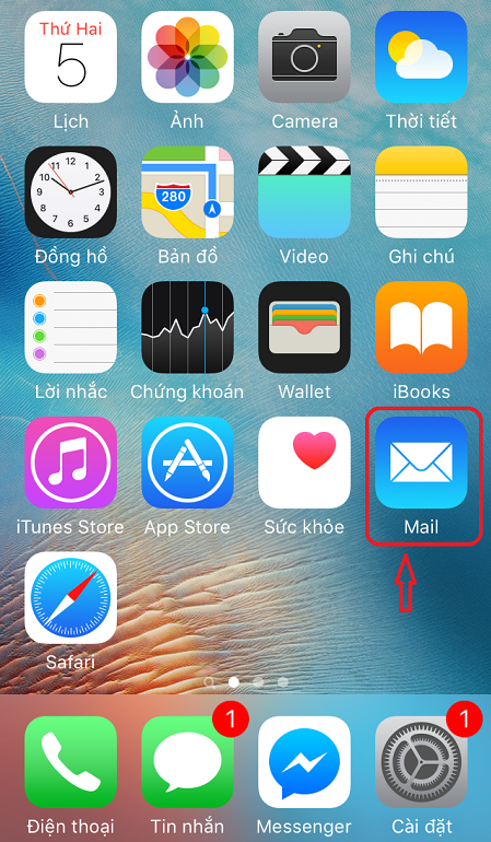 cấu hình mail server