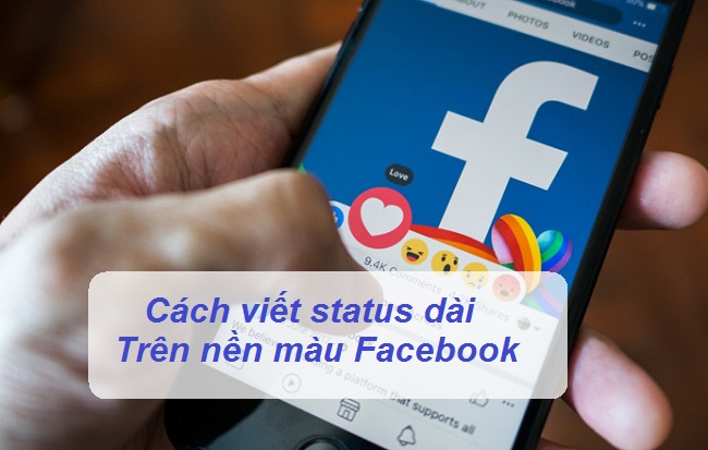 VIẾT STATUS FACEBOOK