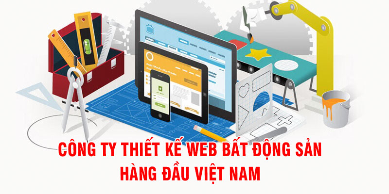 thiết kế web bất động sản