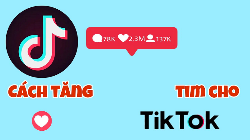 Tăng tim Tiktok