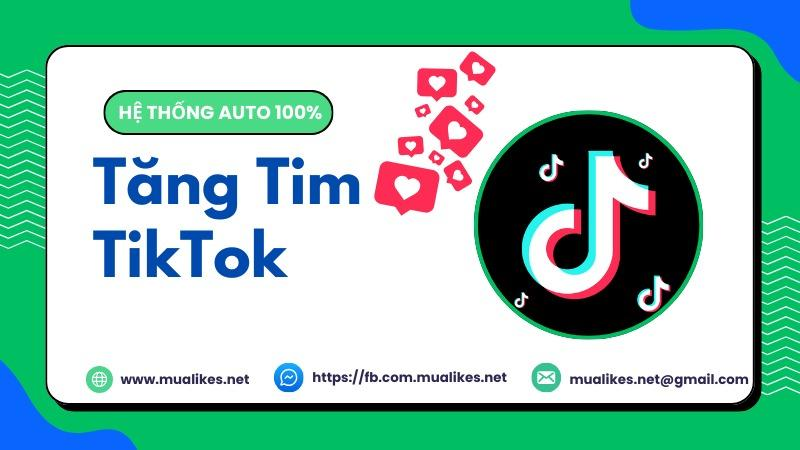 Tăng tim tiktok