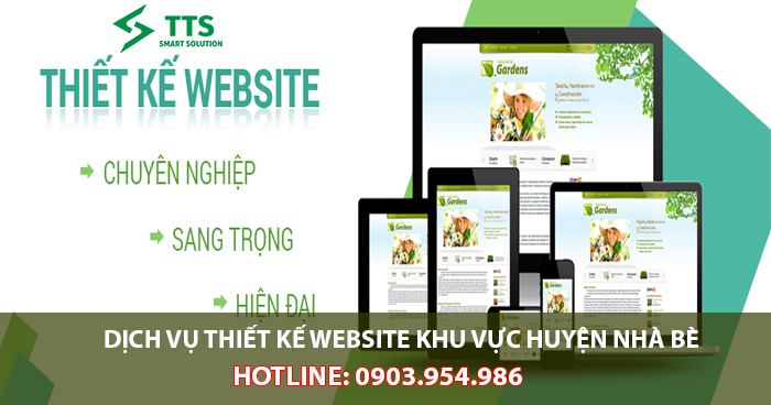 thiet ke web huyen nha be