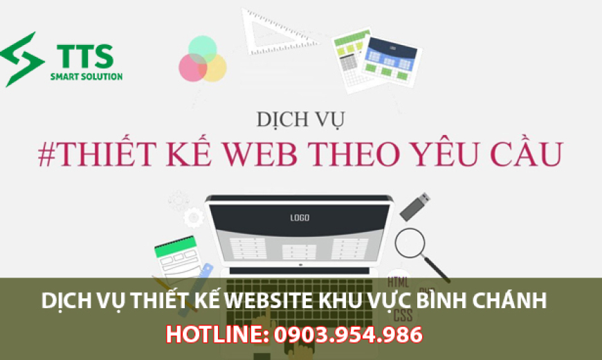 Dịch vụ thiết kế website khu vực Huyện Bình Chánh - TPHCM