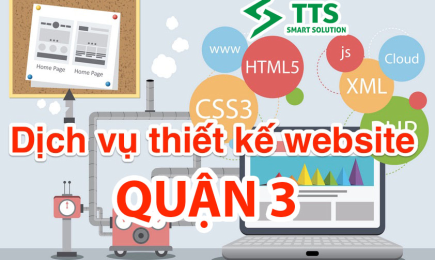 Dịch vụ thiết kế website khu vực Quận 3 - TPHCM