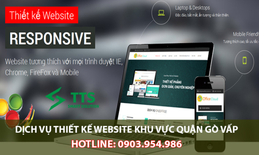 Dịch vụ thiết kế website khu vực Quận Gò Vấp - TPHCM