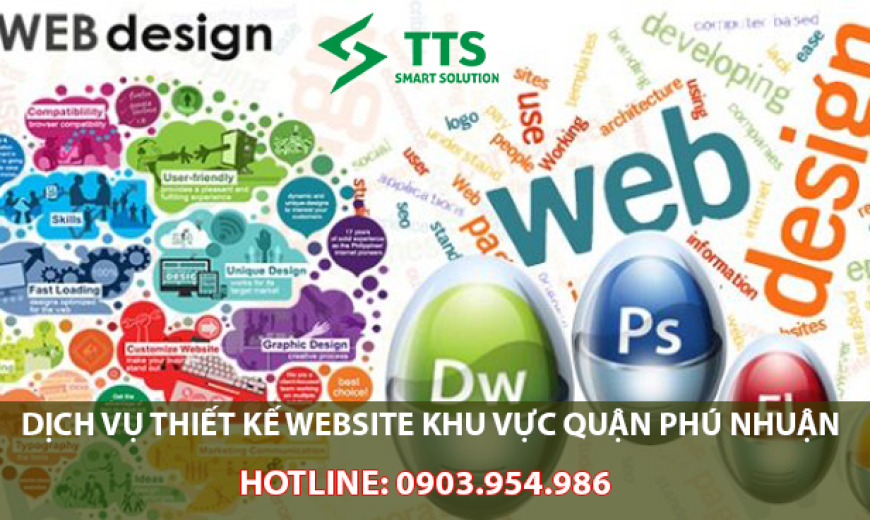 Dịch vụ thiết kế website khu vực Quận Phú Nhuận - TPHCM