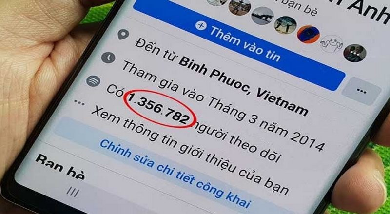 dịch vụ tăng like